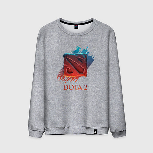 Мужской свитшот Dota 2 Shadows / Меланж – фото 1
