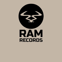 Свитшот хлопковый мужской Ram Records, цвет: миндальный — фото 2