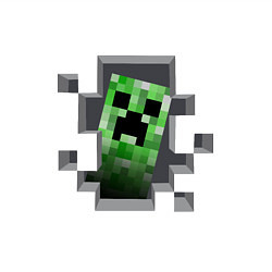 Свитшот хлопковый мужской Creeper Inside, цвет: белый — фото 2