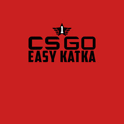 Свитшот хлопковый мужской CS:GO Easy Katka, цвет: красный — фото 2