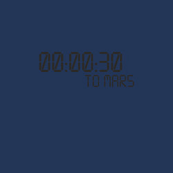 Свитшот хлопковый мужской 30 Seconds to Mars, цвет: тёмно-синий — фото 2