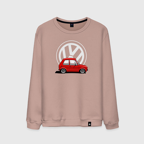 Мужской свитшот Golf mk I / Пыльно-розовый – фото 1