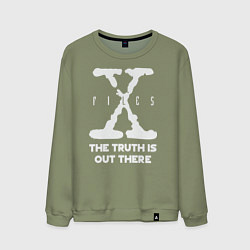Мужской свитшот X-Files: Truth is out there