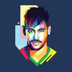 Свитшот хлопковый мужской Neymar: fun-art, цвет: тёмно-синий — фото 2