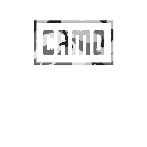 Мужской свитшот CAMO / Белый – фото 3