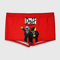 Мужские плавки Daff Punk, цвет: 3D-принт