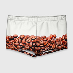 Мужские плавки Coffee, цвет: 3D-принт