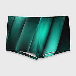 Мужские плавки Emerald lines, цвет: 3D-принт