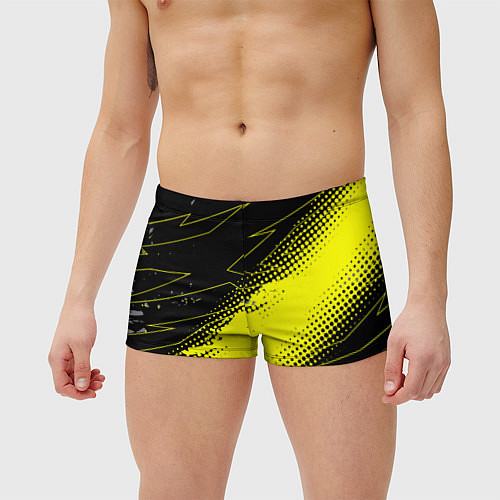 Мужские плавки Bona Fide Одежда для фитнеcа / 3D-принт – фото 3