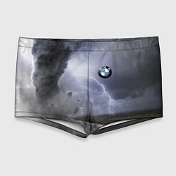 Мужские плавки Никакая стихия не остановит BMW, цвет: 3D-принт