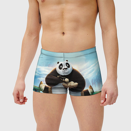 Мужские плавки Кунг фу панда / 3D-принт – фото 3