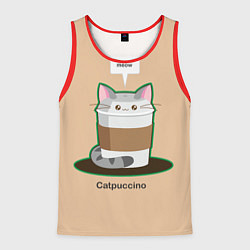 Мужская майка без рукавов Catpuccino