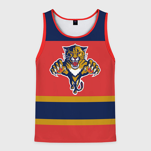 Мужская майка без рукавов Florida Panthers / 3D-Красный – фото 1