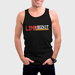 Майка-безрукавка мужская Limp Bizkit, цвет: 3D-черный — фото 2