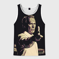 Майка-безрукавка мужская Гран Торино, цвет: 3D-белый