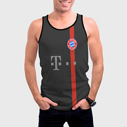 Майка-безрукавка мужская Bayern FC: Black 2018, цвет: 3D-черный — фото 2