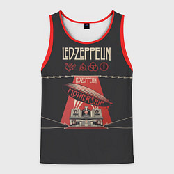 Майка-безрукавка мужская Led Zeppelin: Mothership, цвет: 3D-красный
