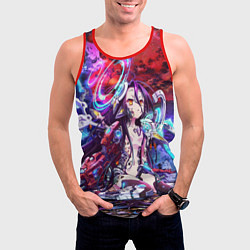 Майка-безрукавка мужская No Game No Life Zero, цвет: 3D-красный — фото 2