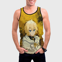 Майка-безрукавка мужская Mikaela Hyakuya, цвет: 3D-черный — фото 2