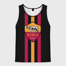 Майка-безрукавка мужская FC Roma 1927, цвет: 3D-черный