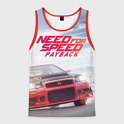 Майка-безрукавка мужская Need for Speed: Payback, цвет: 3D-красный