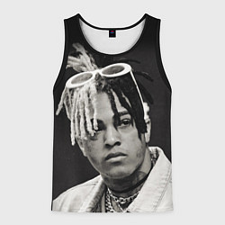 Майка-безрукавка мужская XXXTentacion, цвет: 3D-черный