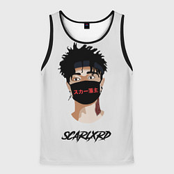 Майка-безрукавка мужская Scarlxrd Man, цвет: 3D-черный