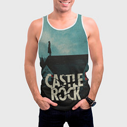 Майка-безрукавка мужская Castle Rock, цвет: 3D-белый — фото 2