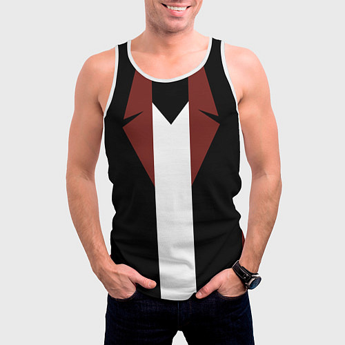 Мужская майка без рукавов DMC: Dante / 3D-Белый – фото 3