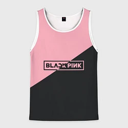 Мужская майка без рукавов Black Pink