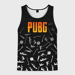 Майка-безрукавка мужская PUBG Master, цвет: 3D-черный