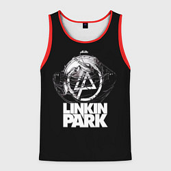 Майка-безрукавка мужская Linkin Park, цвет: 3D-красный