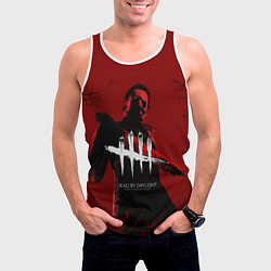 Майка-безрукавка мужская Dead by Daylight, цвет: 3D-белый — фото 2