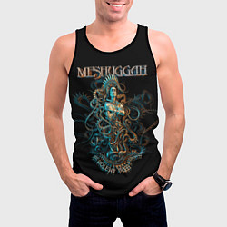 Майка-безрукавка мужская Meshuggah: Violent Sleep, цвет: 3D-черный — фото 2