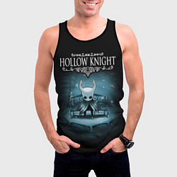 Майка-безрукавка мужская Hollow Knight: Night, цвет: 3D-черный — фото 2