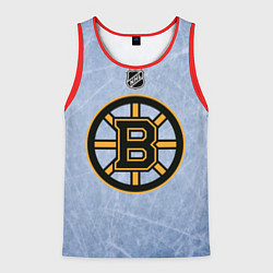 Майка-безрукавка мужская Boston Bruins: Hot Ice, цвет: 3D-красный