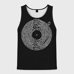 Майка-безрукавка мужская Joy Division, цвет: 3D-черный