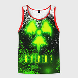 Майка-безрукавка мужская S T A L K E R 2, цвет: 3D-красный