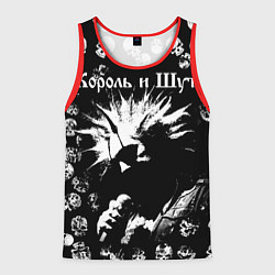 Майка-безрукавка мужская Король и Шут Анархия, цвет: 3D-красный