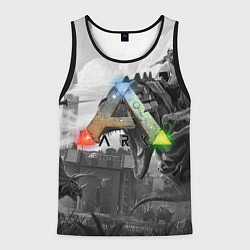 Майка-безрукавка мужская Ark Survival Evolved, цвет: 3D-черный