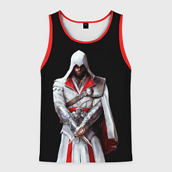 Майка-безрукавка мужская Assassin’s Creed, цвет: 3D-красный