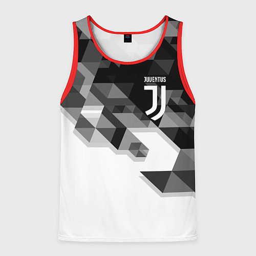 Мужская майка без рукавов JUVENTUS / 3D-Красный – фото 1