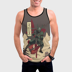 Майка-безрукавка мужская Marauder, цвет: 3D-черный — фото 2