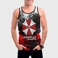 Майка-безрукавка мужская UMBRELLA CORP, цвет: 3D-черный — фото 2