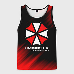 Майка-безрукавка мужская Umbrella Corporation, цвет: 3D-черный