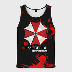 Майка-безрукавка мужская UMBRELLA CORP, цвет: 3D-черный