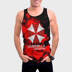 Майка-безрукавка мужская UMBRELLA CORP, цвет: 3D-черный — фото 2