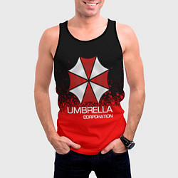 Майка-безрукавка мужская UMBRELLA CORP, цвет: 3D-черный — фото 2