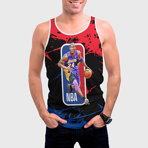 Мужская майка без рукавов KOBE BRYANT / 3D-Белый – фото 3