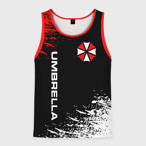 Мужская майка без рукавов UMBRELLA CORPORATION / 3D-Красный – фото 1